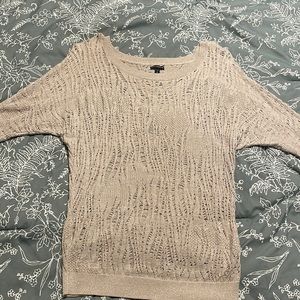Express shimmer crochet top!